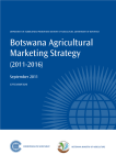 botswana agricultural marketing strategy - Botswana