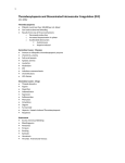 Thrombocytopenia and Disseminated Intravascular Coagulation