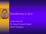 Introduction to Java