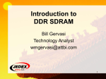 Introduction to DDR