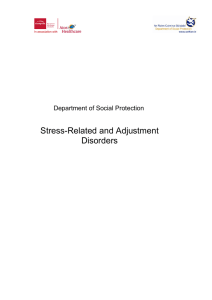 Stress-Related and Adjustment Disorders