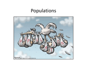 Populations