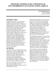 pressure-temperature conditions of metamorphism in eclogites