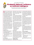 Nineteenth National Conference on Artificial Intelligence