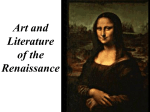 Art and Literature of the Renaissance Classical Influences
