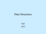 CS 161: Chapter 7 Data Structures