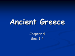 Greece PowerPoint Notes