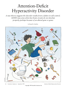 Attention-Deficit Hyperactivity Disorder