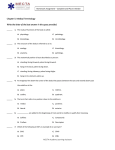 Homework Assignment – Complete and Place in Binder Chapter 5
