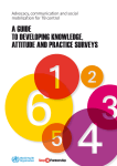 a guide to developing knowledge, attitude and practice surveys