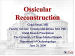 Ossicular Reconstruction