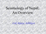 Seismology of Nepal: An Overview