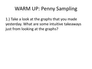 9.1 Sampling Distribution