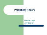 Probability Theory