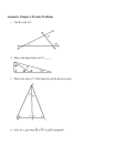 Geometry Chapter 4 Practice Problems