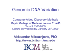 Detecting Chromosomal Rearrangements