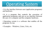 General overview of the System