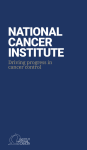 National Cancer Institute Presentation Booklet