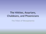 The Hittites, Assyrians, Chaldeans, and Phoenicians