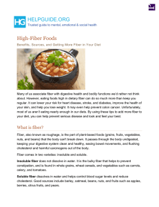 High Fiber Foods: Benefits, Sources, and Getting More Fiber in Your