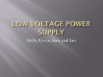 Low Voltage Power Supply