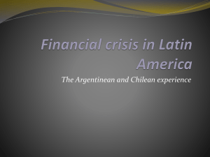 Financial crisis in Latin America