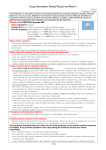 Drug Information Sheet("Kusuri-no-Shiori") Internal Published: 12