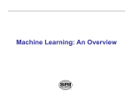 Machine Learning: An Overview - SRI Artificial Intelligence Center