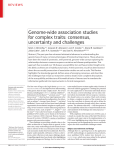 Genome-wide association studies for complex traits: consensus
