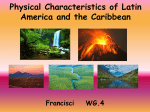 Physical Characteristics of Latin America and the Caribbean