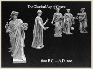 The Classical Age of Greece