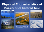 Physical Characteristics of Russia and Central Asia