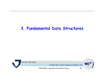 3. Fundamental Data Structures