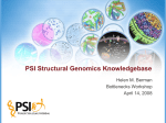 09_Berman - Structural Biology Knowledgebase