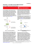 Precision, Low-Side Current Measurement (Rev