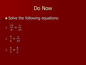 Section 6.1 Similar Figures