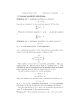 1.3. Invariant probability distribution. Definition 1.4. A probability