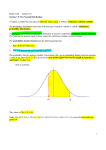 Math 1313 Section 7.5 1 Section 7.5: The Normal Distribution A