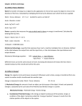 Chapter 13 Work and Energy notes