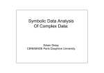 Symbolic Data Analysis Of Complex Data