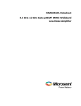 MMA043AA Datasheet 0.5 GHz–12 GHz GaAs pHEMT MMIC