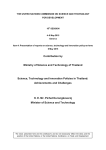 Science, Technology and Innovation Policies in Thailand