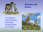 Romulus and Remus - Monroe County Schools