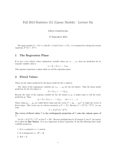 Notes - Berkeley Statistics