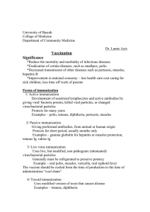 Hepatitis B Vaccine