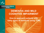 Dementia and Mild Cognitive Impairment Presentation