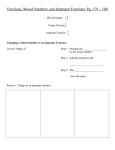 Unit 3 Fractions Note Packet