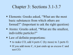 Chapter 3: Sections 3.1-3.7