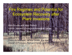 Fire regimes and potential for recovery - Cal-IPC