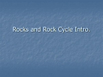 Rocks and Rock Cycle Intro.